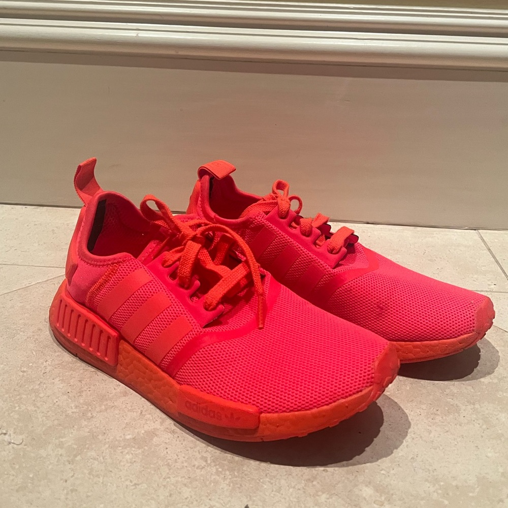 Adidas neon NMD sneakers